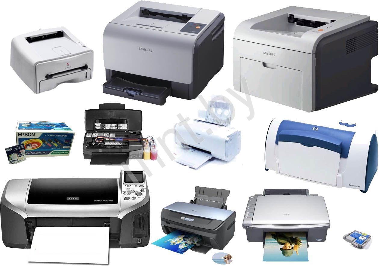 Найдите производителей принтеров