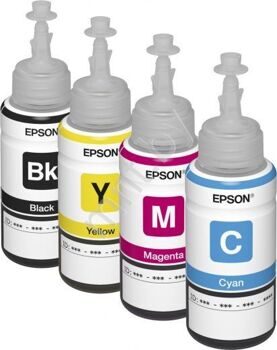 Набор контейнеров для 4-х цветной Фабрики печати Epson T664 (4шт)