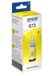 Контейнер с чернилами Epson T6734, Yellow (C13T67344A)