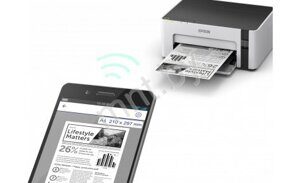 Принтер Epson M1120 с СНПЧ и Wi-Fi (монохромные)