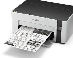 Принтер Epson M1100 с СНПЧ (монохромные)